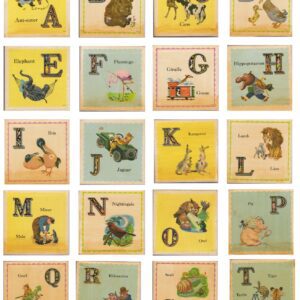 vintage animal school cards 2