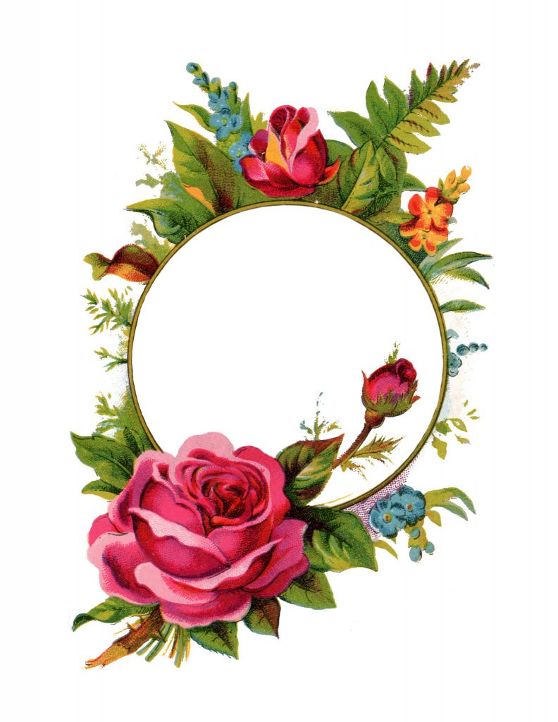 vintage whimsical rose wreath ring 1