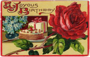 Lovely Vintage Birthday Card