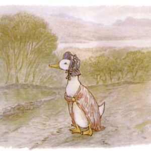 free public domain vintage illustration of ducks beatrix potter jemima puddleduck 2