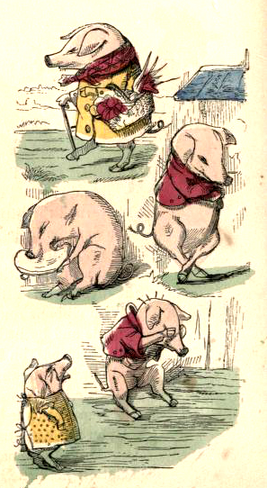 public domain ittle piggies vintage childrens books