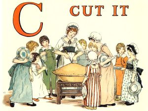 public domain vintage childrens book illustrations kate greenaway apple pie c