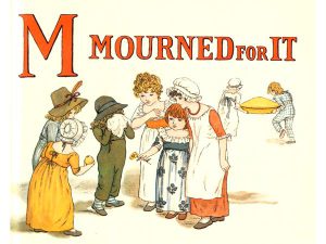 public domain vintage childrens book illustrations kate greenaway apple pie m