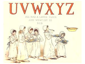 public domain vintage childrens book illustrations kate greenaway apple pie uvxyz