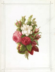 This is a soft and lovely free vintage image of a rose bouquet for Mothers Day
