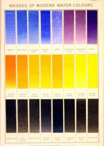 vintage color chart 4