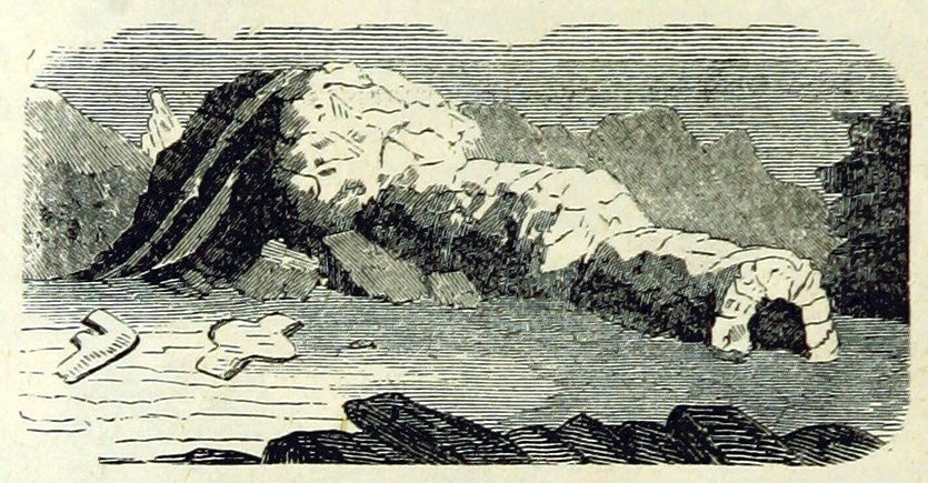 Early 19th century igloo illustration public domain