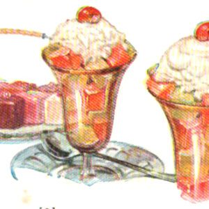 vintage jello cookbook jello cube dessert