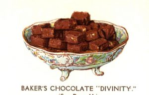 vintage bakers chocolate squares