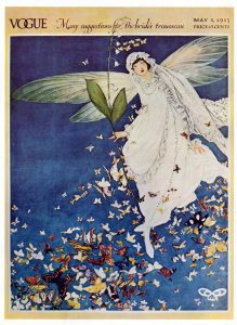 vintage fairy illustration vogue 1913 public domain
