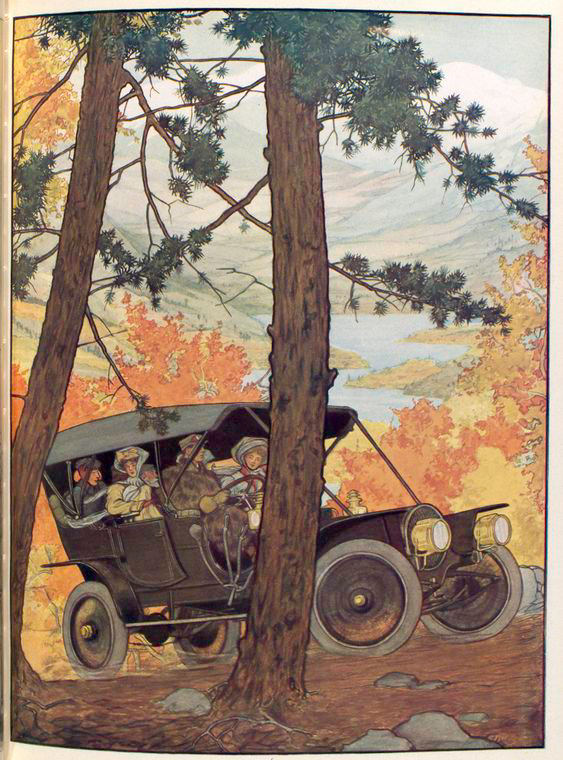 vintage autumn car 1903 1916 trade catalog