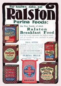 Breakfast Food 1901 vintage ad 1