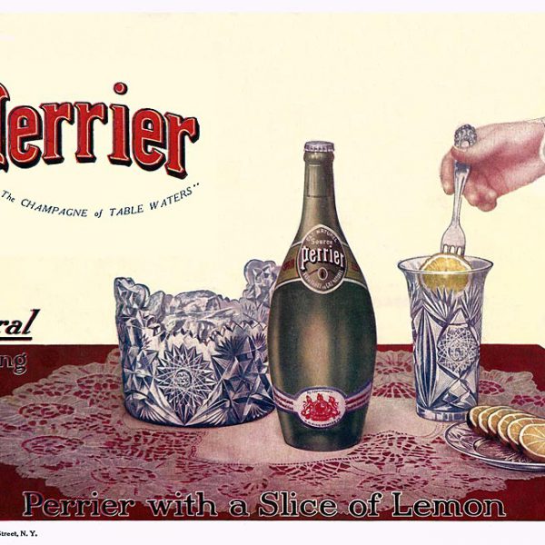 Perrier Water 1910 vintage ad 1