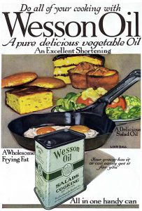 Wesson Oil 1918 vintage ad 1