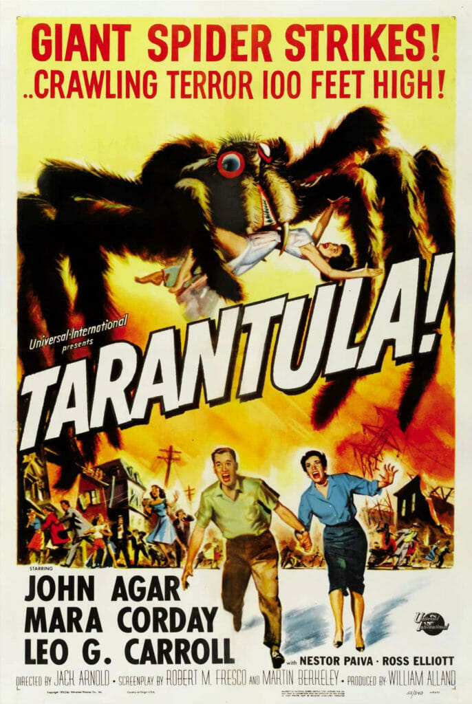 1955 Tarantula Vintage Movie Poster Vintage Movie Poster