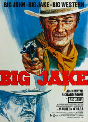 Big Jake Vintage Film Poster 1971 Vintage Movie Poster