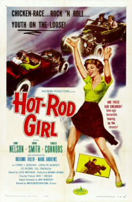 Hot Rod Gang Vintage Film Poster 19581 Vintage Movie Poster