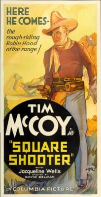 Square Shooter Vintage Film Poster 1935 Vintage Movie Poster