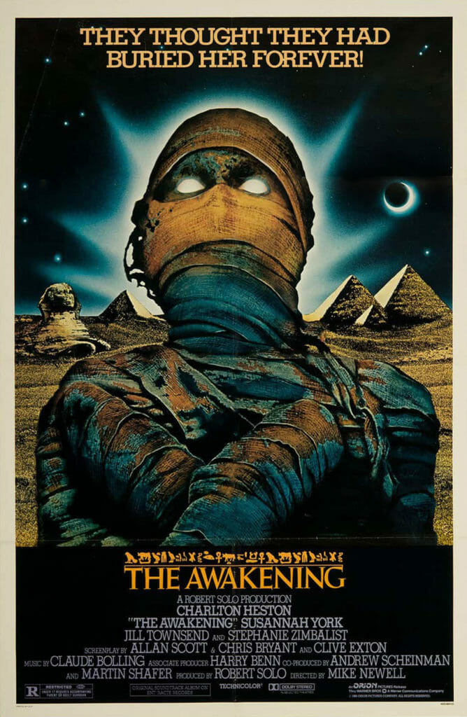 The Awakening Horror Movie Poster Mike Newell 1980 Vintage Movie Poster