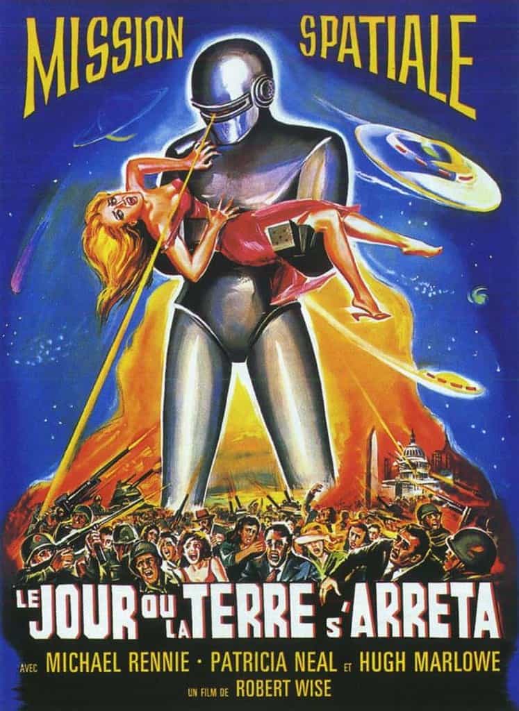 The Day The Earth Stood Still 1951 Vintage Movie Poster