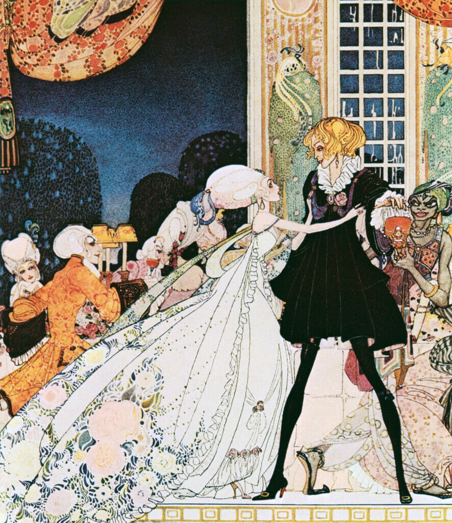 Kay Nielsen – Dont Drink Cried Out The Little Princess Springing To Her Feet I Would Rather Marry A Gardener The Twelve Dancing Princesse From Kay Nielsen