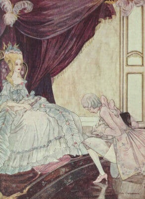 Vintage Fairy Tale Illustration Avenant Pleasts With Goldilocks